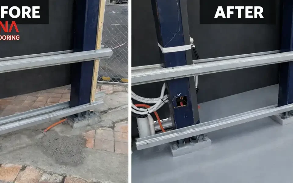 epoxy flooring over tiles can work